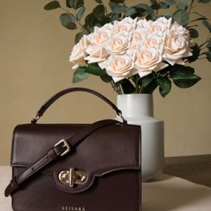 Lilac Floral Fabric Tote